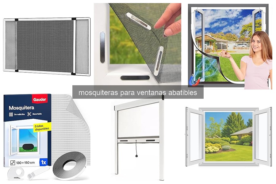 Mejores marcas de mosquiteras para ventanas abatibles 2023