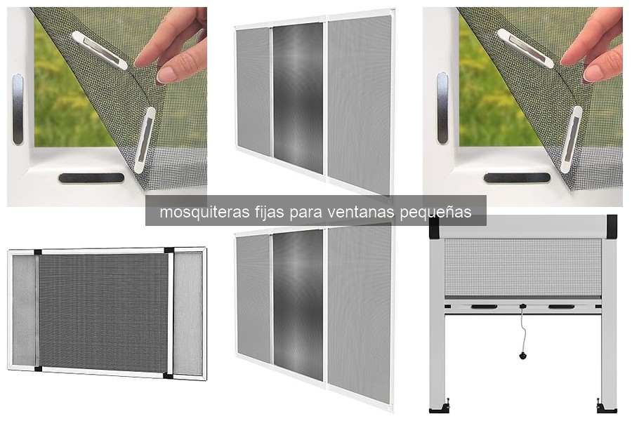 Mejores mosquiteras fijas para ventanas pequeñas en 2026