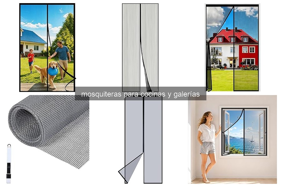 Mejores mosquiteras para cocinas y galerías en 2023