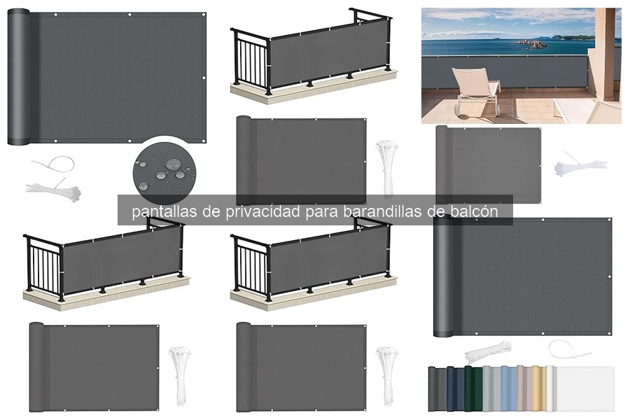 Mejores pantallas de privacidad para barandillas de balcón 2026