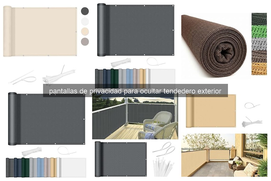 Mejores pantallas de privacidad para tendedero exterior en 2023
