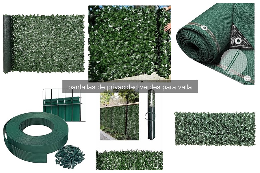 Mejores pantallas de privacidad verdes para vallas 2023