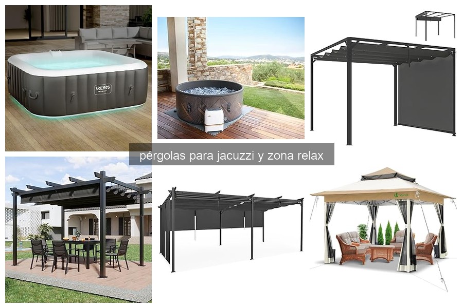 Mejores pérgolas para jacuzzi en 2023: comparativa y análisis