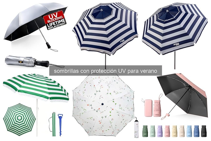 Mejores sombrillas con protección UV para la playa 2026