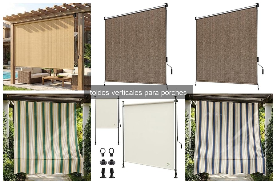 Mejores toldos verticales para porches en 2023