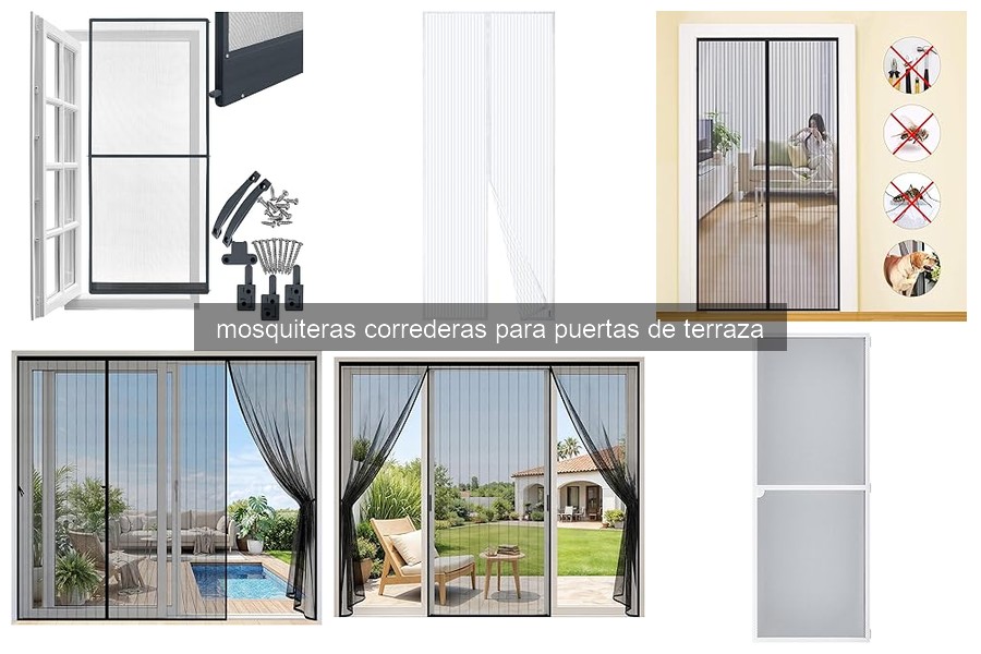 Mosquiteras correderas para puertas de terraza: ¿Qué son y cómo funcionan?