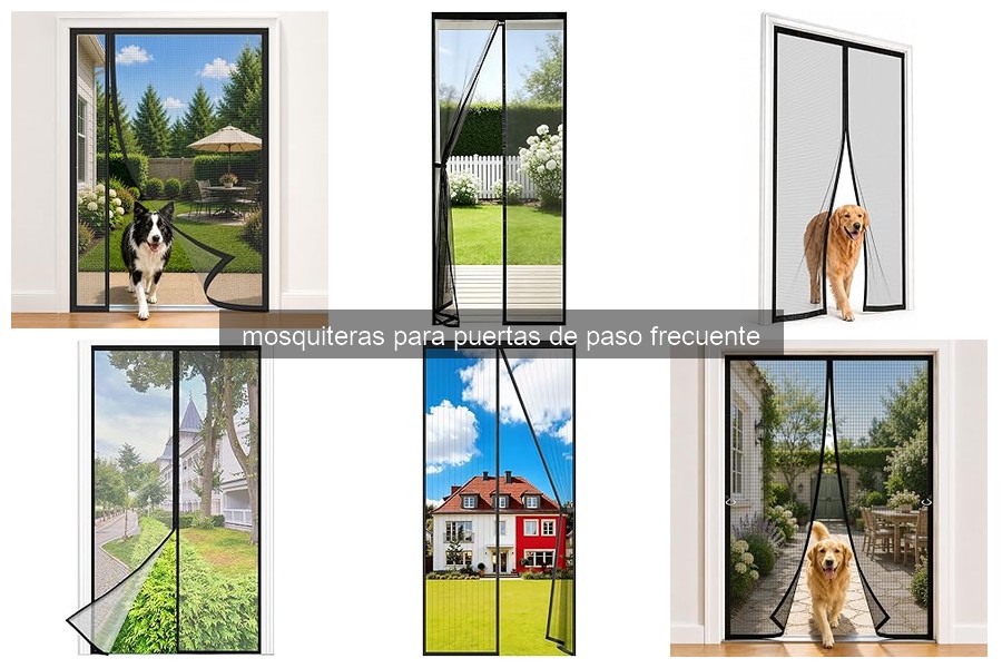 Mosquiteras para puertas de paso frecuente: ¿Qué son y beneficios?