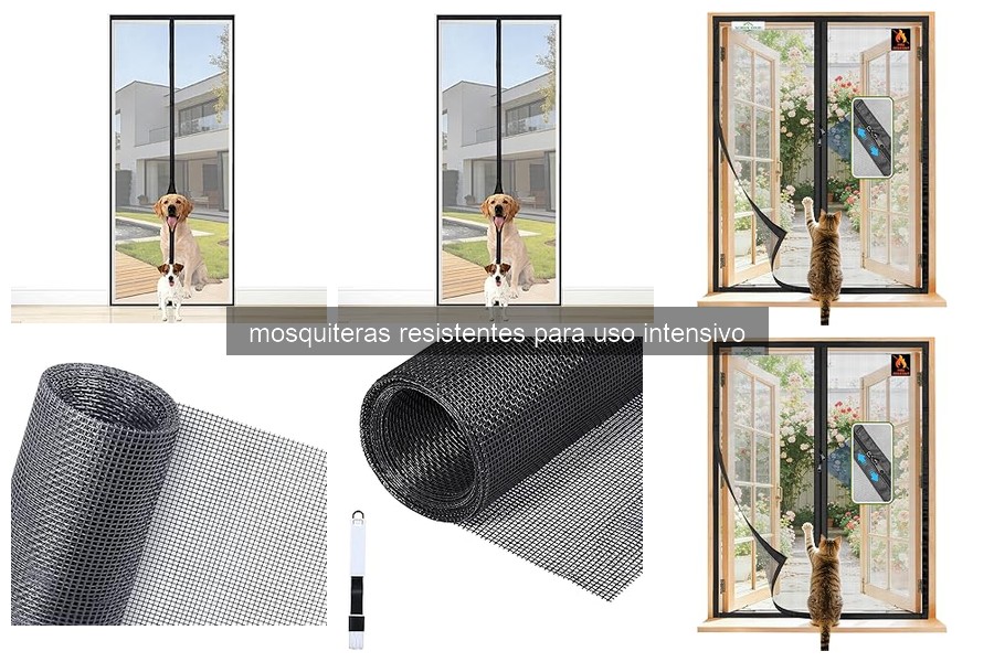 Mosquiteras Resistentes para Uso Intensivo: Beneficios y Características