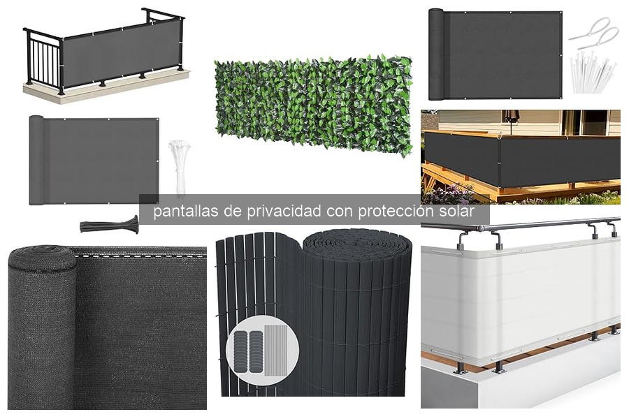 Pantallas de privacidad con protección solar: ¿Qué son y cómo funcionan?