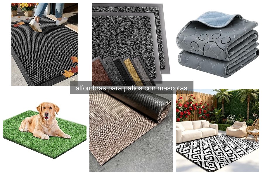 Problemas Comunes con Alfombras para Patios y Mascotas