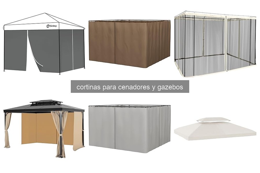 Problemas comunes con cortinas para cenadores y gazebos