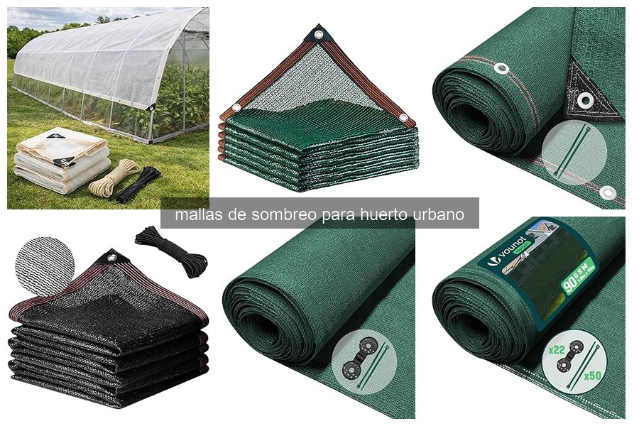 Problemas comunes con mallas de sombreo para huerto urbano