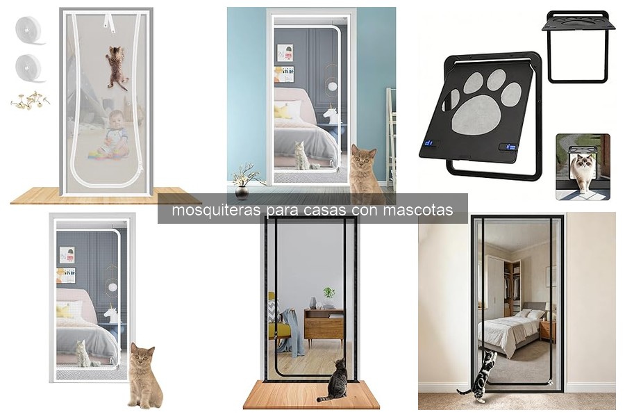 Problemas comunes con mosquiteras para casas con mascotas