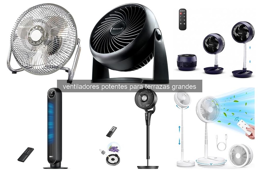 Problemas Comunes con Ventiladores Potentes en Terrazas Grandes