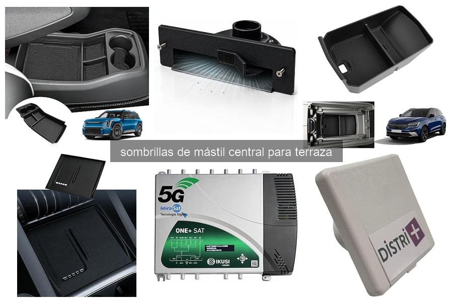 Problemas comunes de sombrillas de mástil central y soluciones