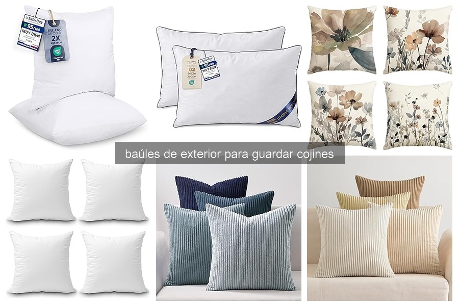 Problemas frecuentes con baúles de exterior para cojines