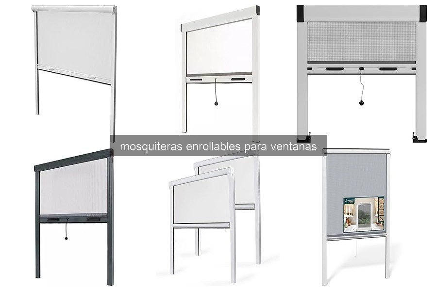 ¿Qué son las mosquiteras enrollables para ventanas?