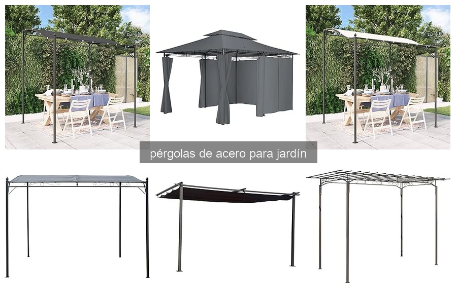 ¿Qué son las pérgolas de acero para jardín? Beneficios y características