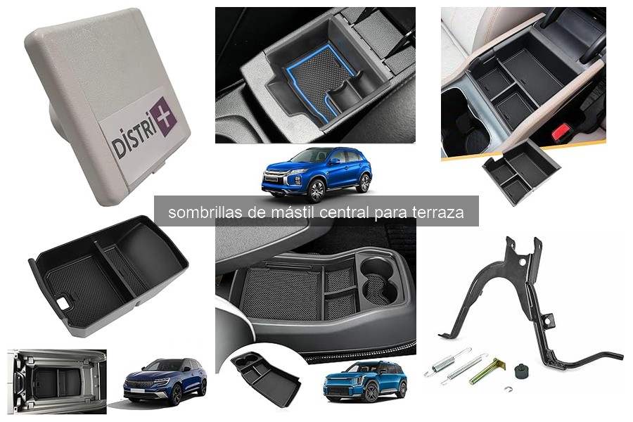 Sombrillas de mástil central: ventajas y características
