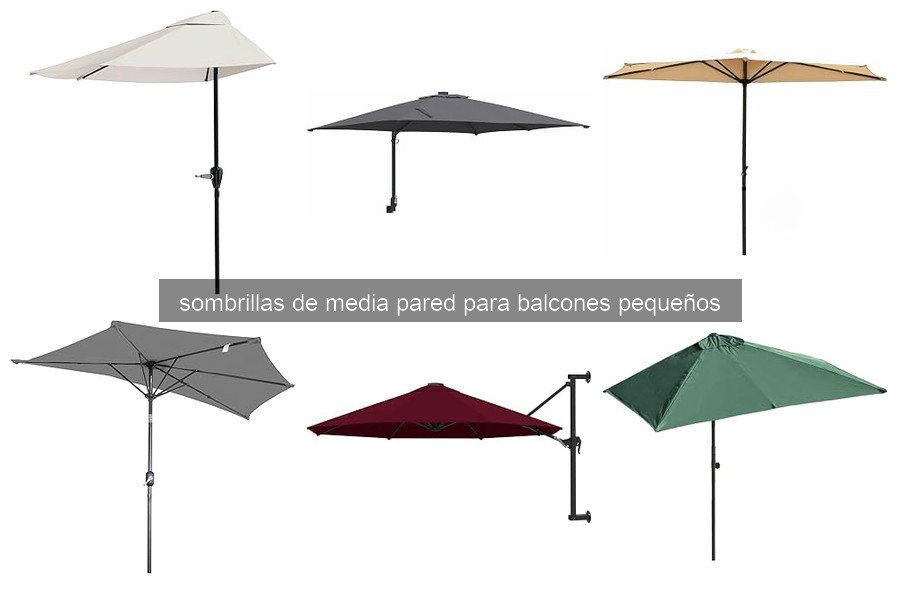 Sombrillas de Media Pared: Ventajas para Espacios Pequeños