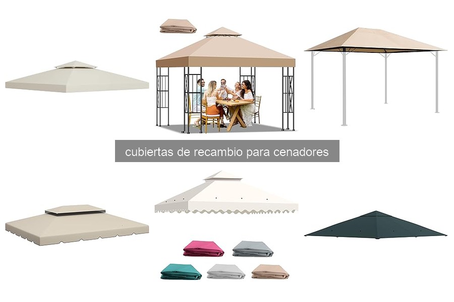 Tipos de Cubiertas de Recambio para Cenadores en 2026