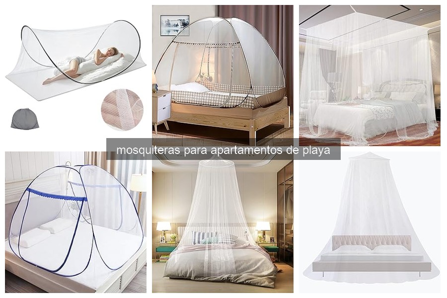 Tipos de mosquiteras perfectas para apartamentos de playa