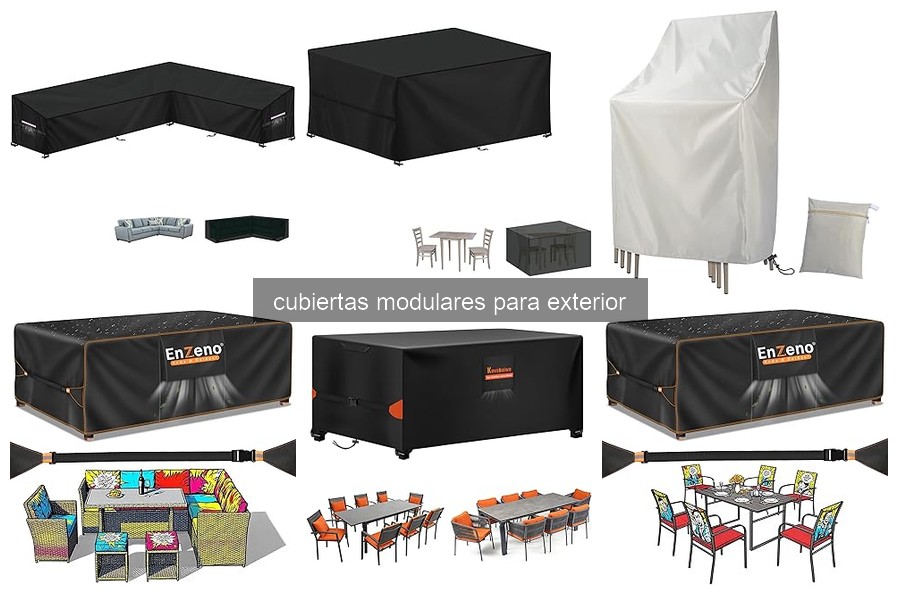 Todo sobre cubiertas modulares para exterior: definición y usos