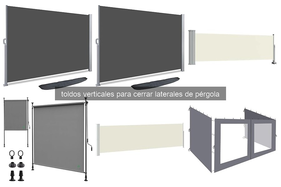 Todo sobre los Toldos Verticales para Pérgolas