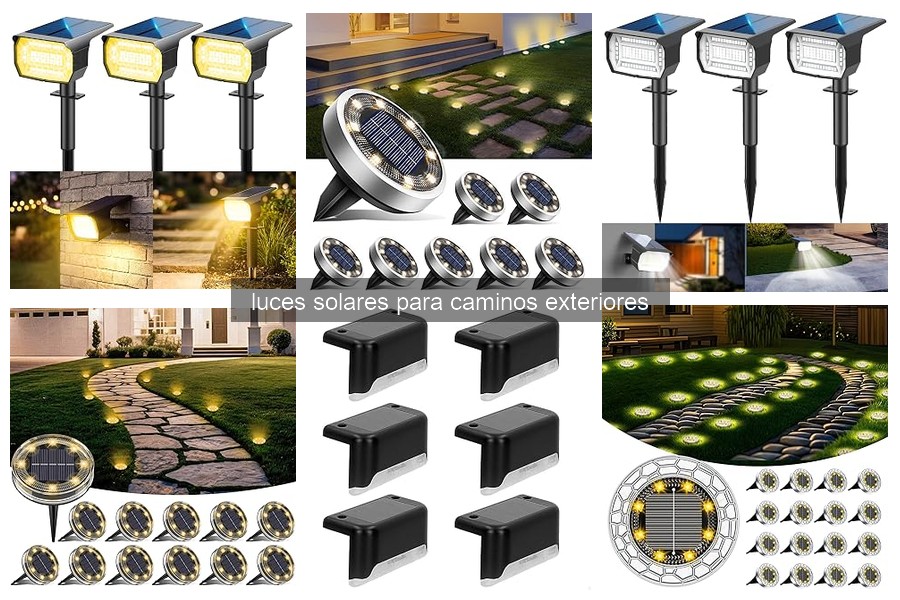 Todo sobre luces solares para caminos exteriores