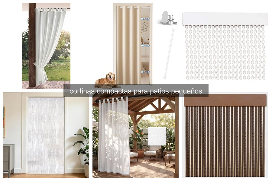 Ventajas de las Cortinas Compactas para Patios Pequeños