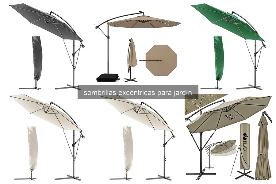 Ventajas de las sombrillas excéntricas para jardín