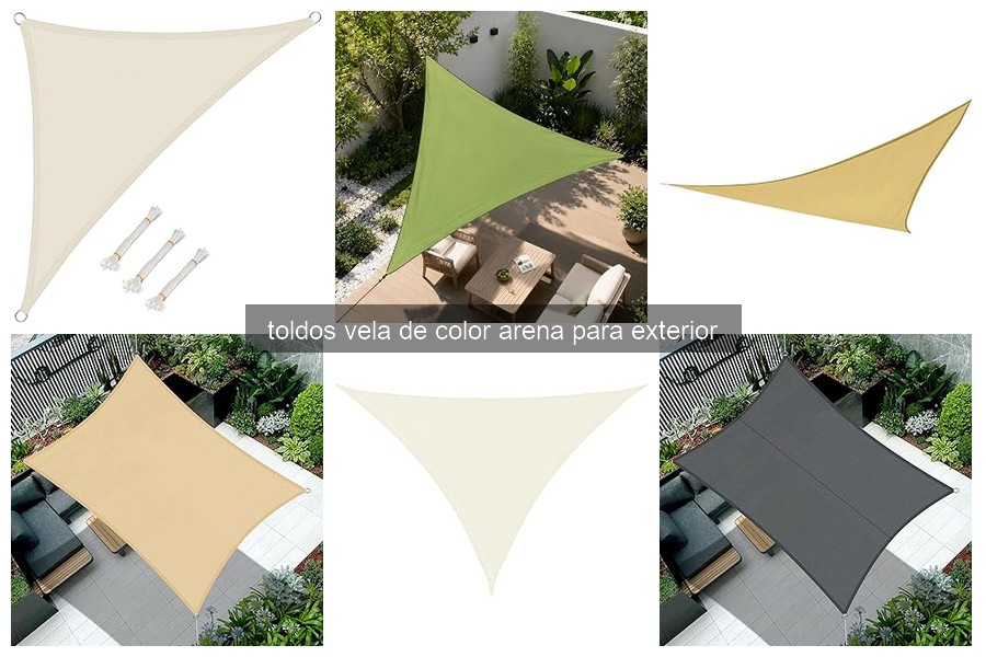Ventajas de los Toldos Vela de Color Arena para Exterior
