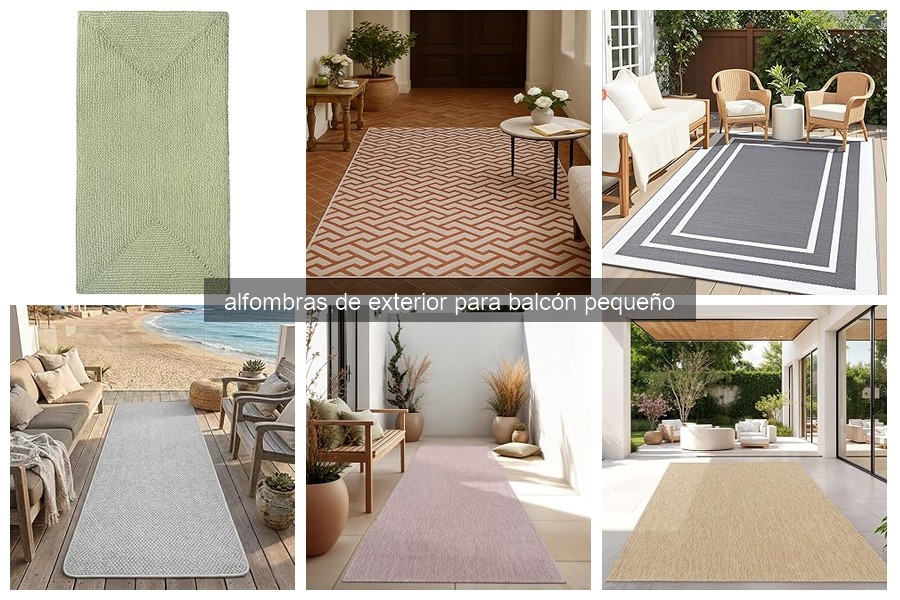 Ventajas y desventajas de las alfombras de exterior en balcones