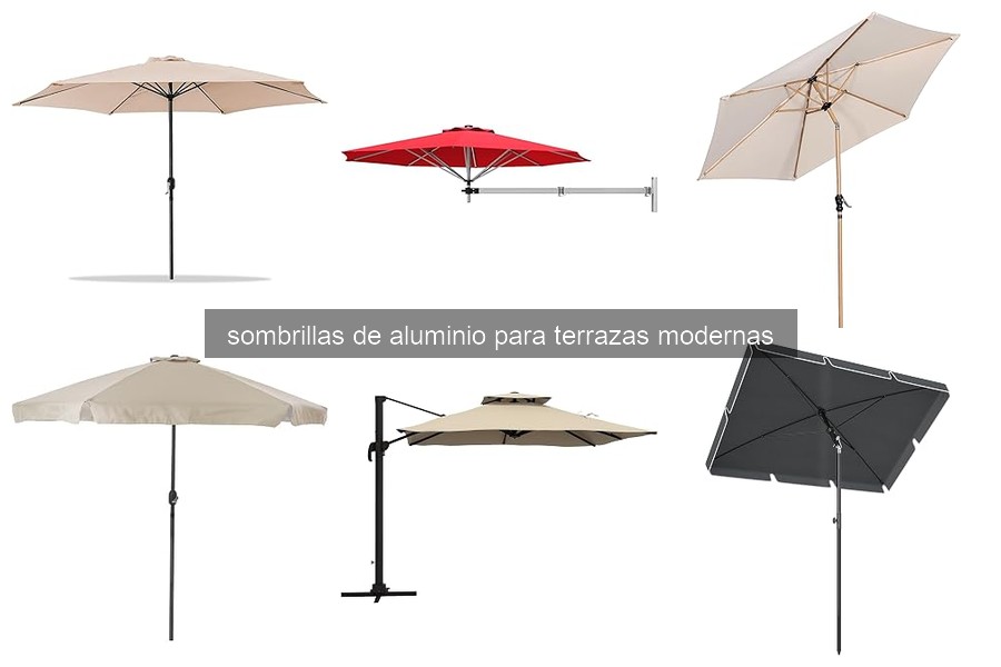 Ventajas y Desventajas de Sombrillas de Aluminio para Terrazas